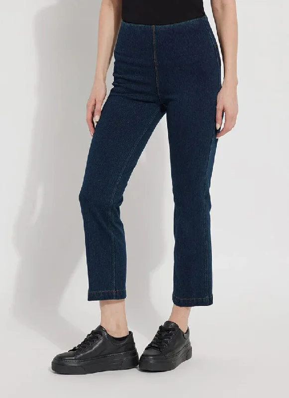 Ankle Grazer Boot Cut Jeans - Indigo