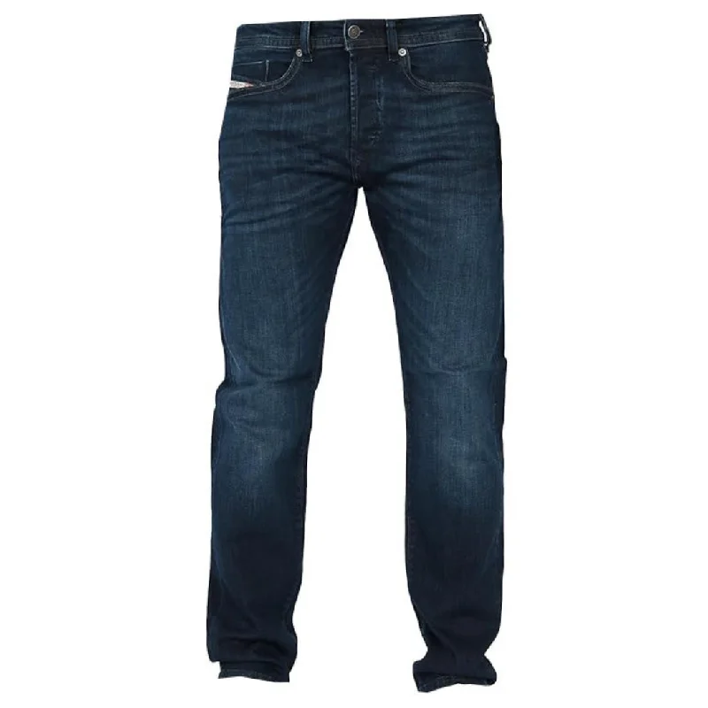 Diesel Buster-X Tapered Fit Dark Blue Jeans