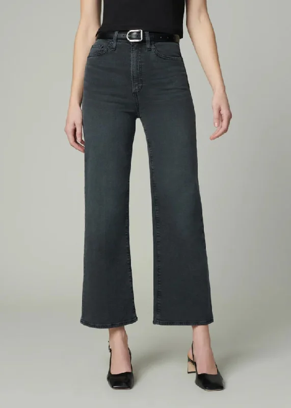 Joe's Jeans Mia Wide Leg Ankle - Black Cat