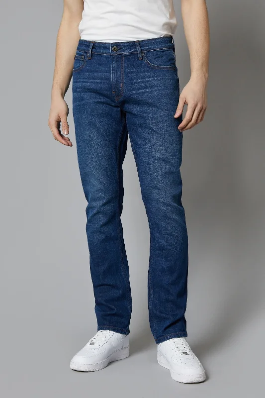 Alaska straight fit Jeans In Dark Blue