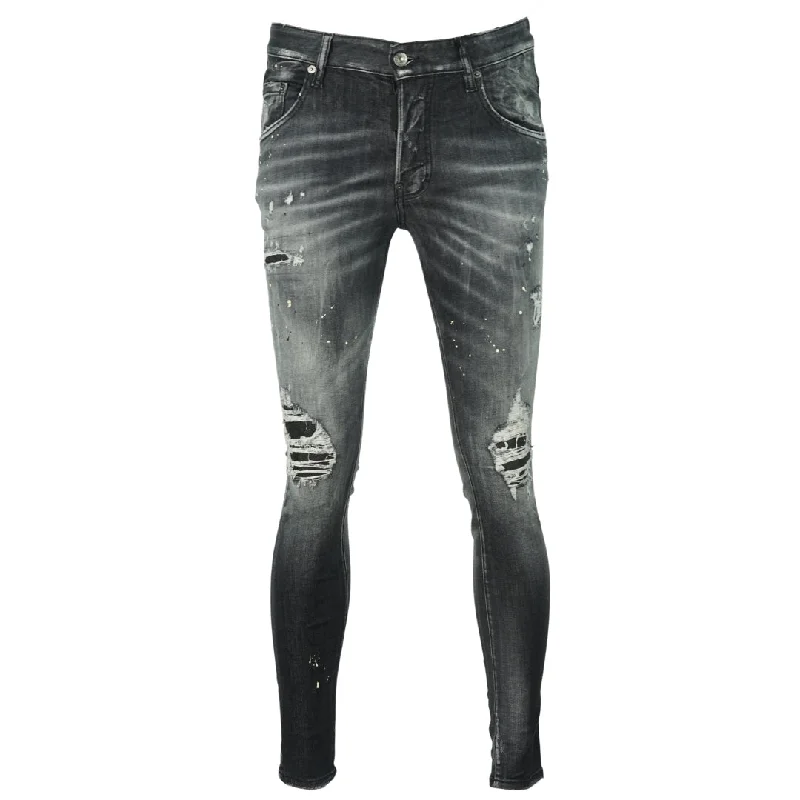 Dsquared2 Super Twinky Jean Paint Splash Destroyed Jeans