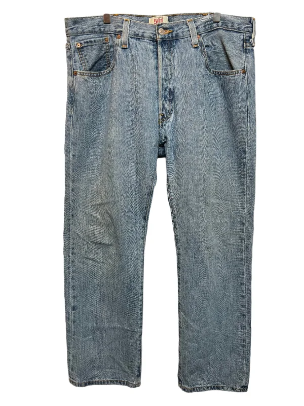 Levi's 501 Light Blue Jeans (38x30)