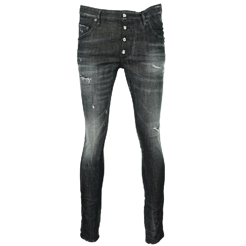 Dsquared2 Skater Jean DSQ2 Destroyed Reinforced Jeans