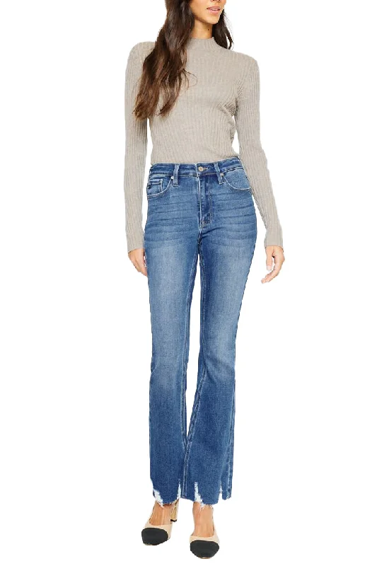 Kancan - Brenda High Rise Bootcut Jeans - KC11259