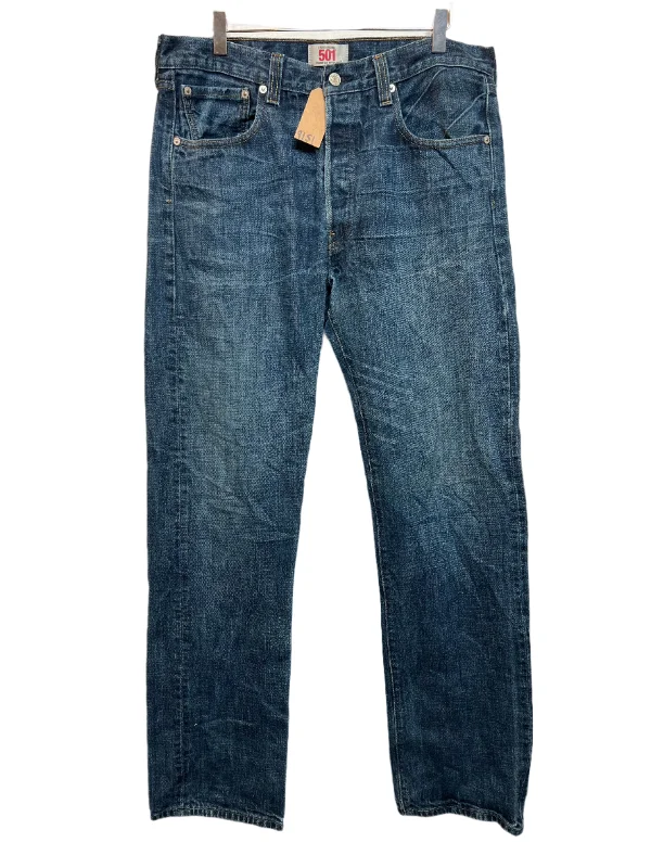 Levi's 501 Dark Blue Jeans (34x34)