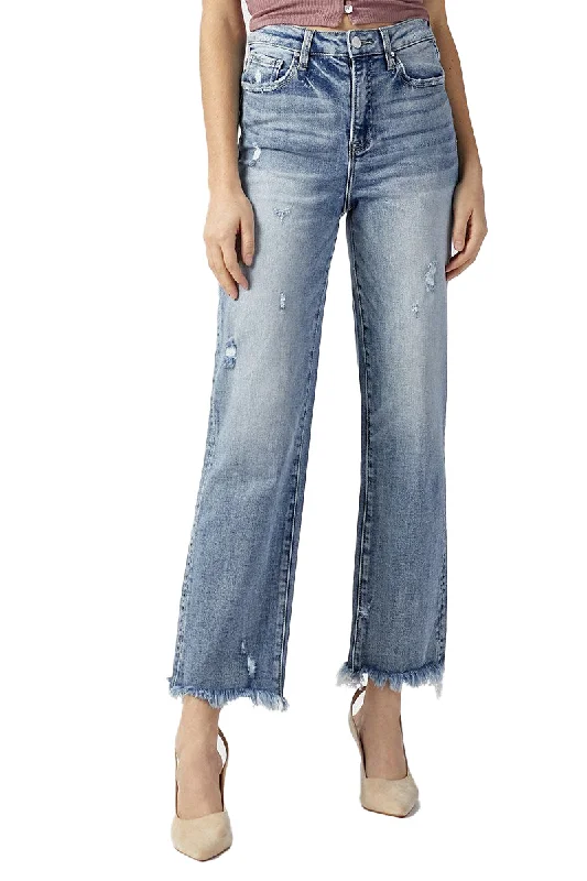 Risen Jeans - High Rise Straight Jeans - RDP5116