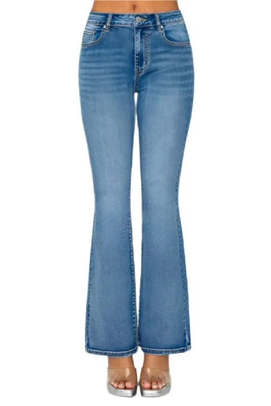 Wax Jean - Boot Cut W/Potassium Wash Jeans - 90354