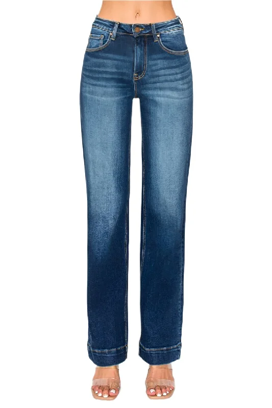 Risen Jeans - High Rise Straight Jeans - RDP5444