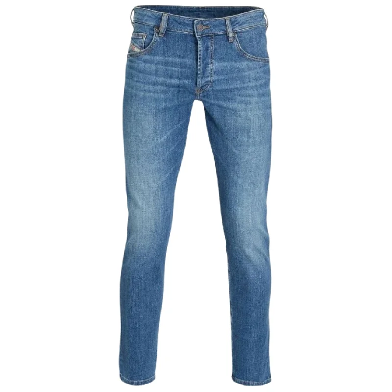 Diesel D-Yennox Tapered Fit Blue Jeans