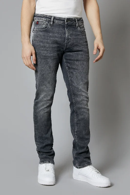 Alaska straight fit Jeans In Grey