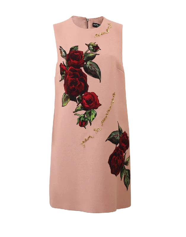 Rose Sheath Dress