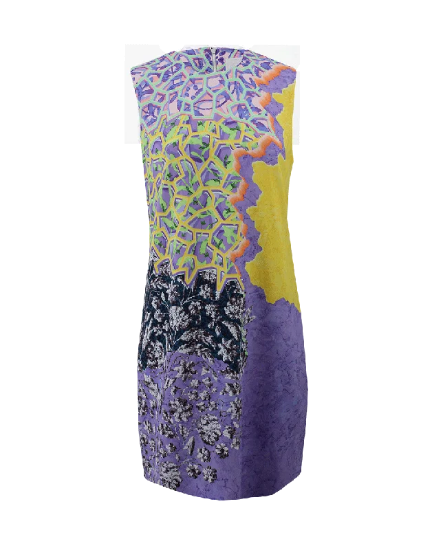 Printed Sheath Dress