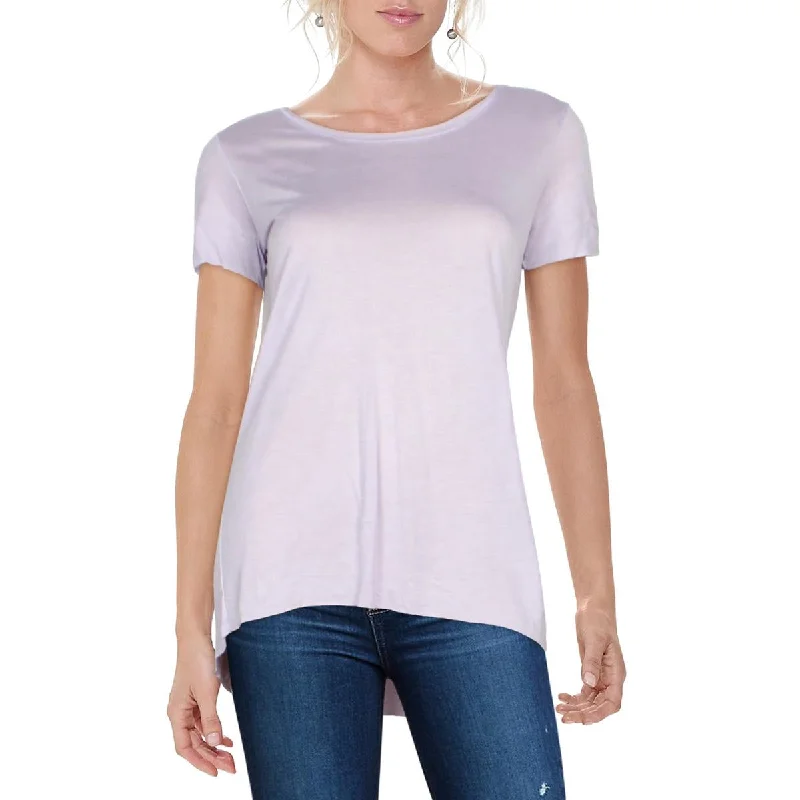 Free Loader Womens Hi-Low Crew Neck T-Shirt