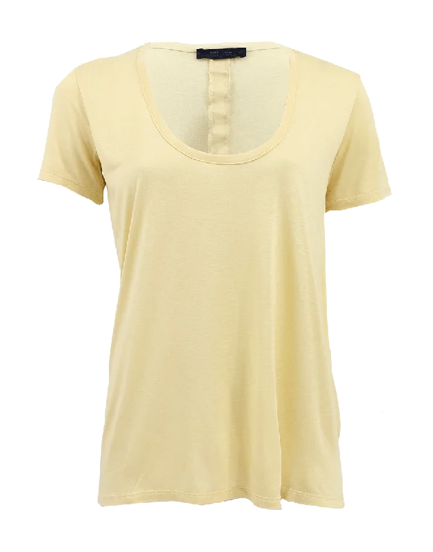 Short Sleeve Scoop Neck T-Shirt