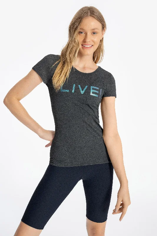 LIVE! Holographic Basic T-Shirt