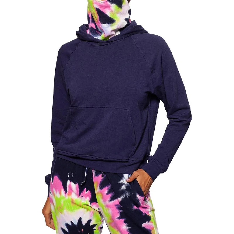 Betsy & Adam Womens Tie Dye Sweatshirt Hoodie