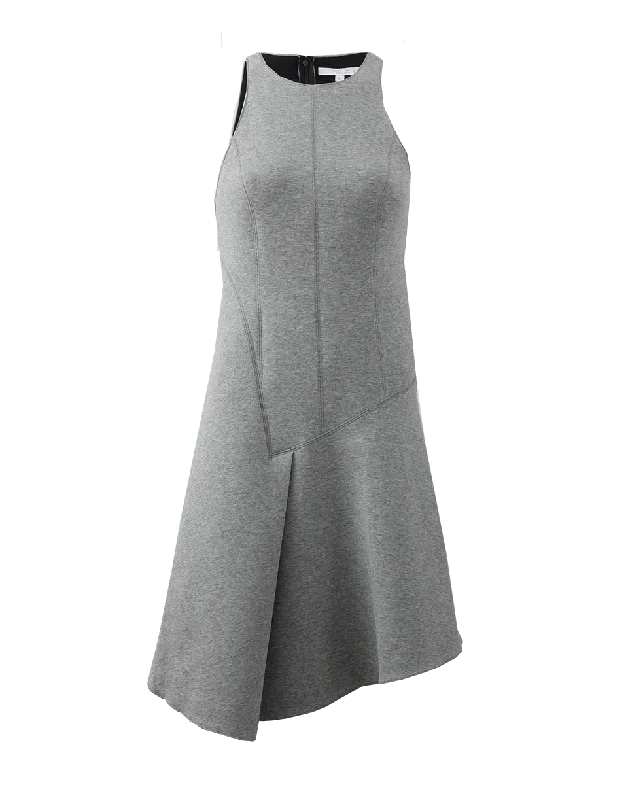 Asymmetric Seam Dress