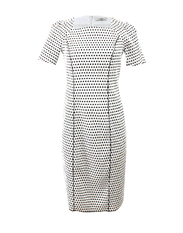 Dot Pencil Dress