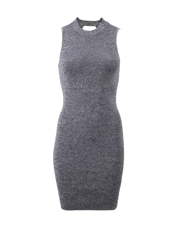 Sleeveless Back Cut Out Dress