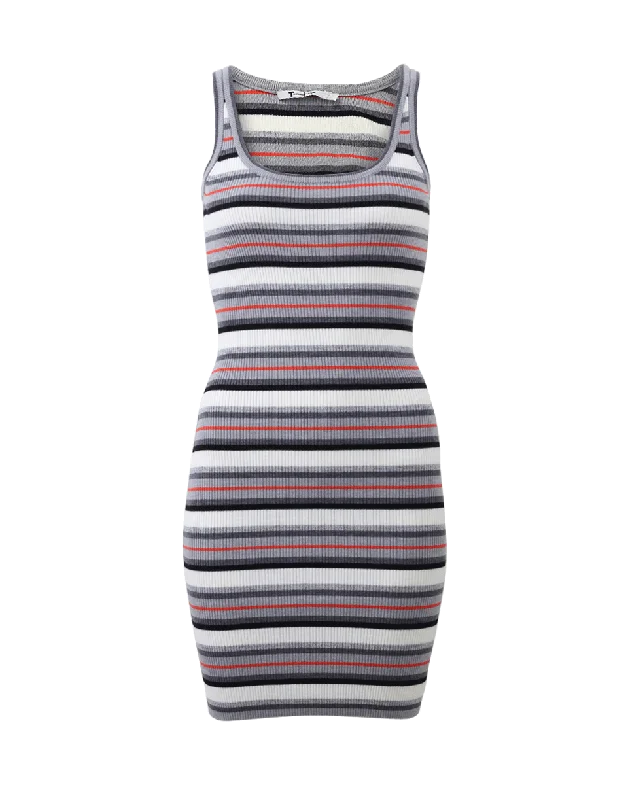 Merino Striped Cami Dress