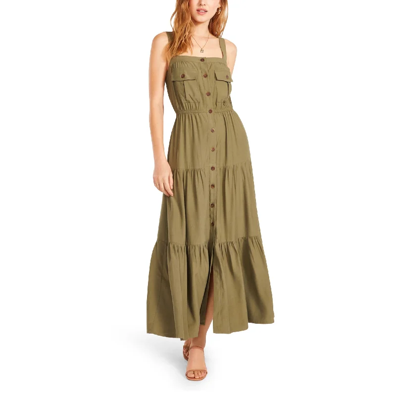 Field Trip Dress (Mossy Green)