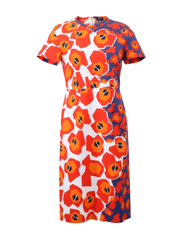 Printed Cotton Dress