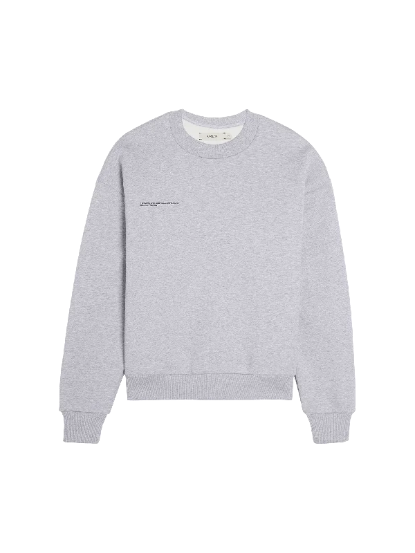 Womens 365 Heavyweight Sweatshirt—grey marl