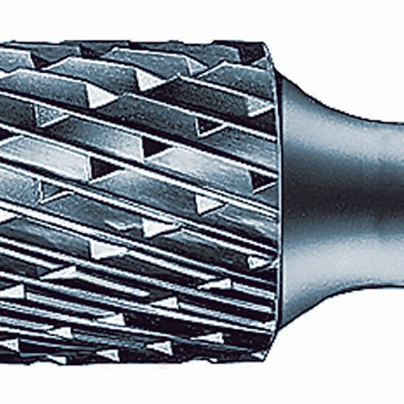 HICOAT TC Bur - Cylind. (Radius End), DIA Cut 1/2" x 1" x 1/4" Shank - SC-5, HT Coating