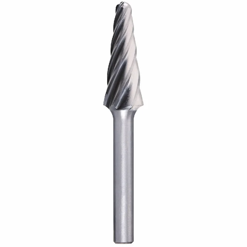 HICOAT TC Bur - 14º Taper, ALU Cut 1/2" x 1-1/8" x 1/4" Shank - SL-4, HC-NFE Coating