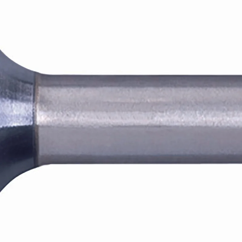 HICOAT TC Bur - 14º Taper, DBL Cut 3/8" x 1-1/16" x 1/4" Shank - SL-3, HC-NFE Coating