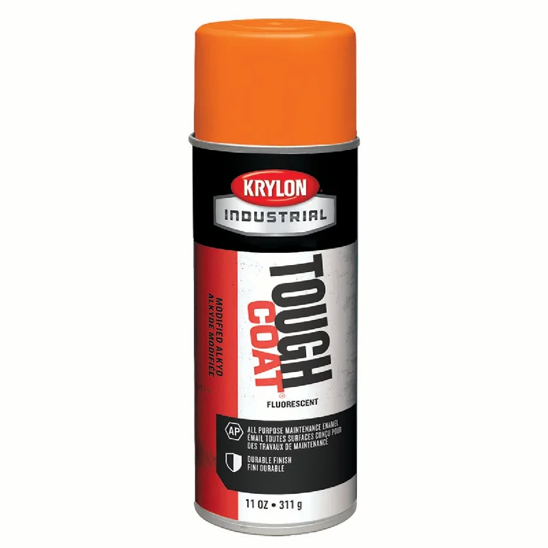 Tough Coat® Acylic Enamel, Fluorescent Orange