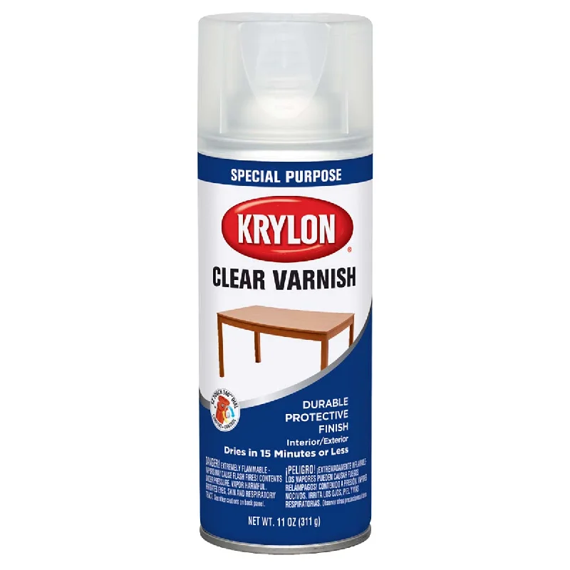 Krylon  Varnish Coating, Satin, 12 oz.