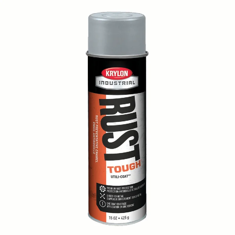 Rust Tough® Utili-Coat Enamel, Utility Meter Gray (ASA49)