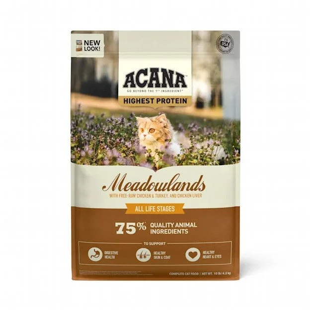 ACANA Meadowlands Freeze Dried Coated Grain Free Dry Cat Food