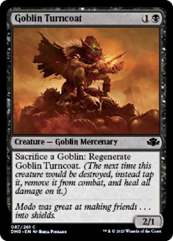 Goblin Turncoat (DMR-087) - Dominaria Remastered [Common]