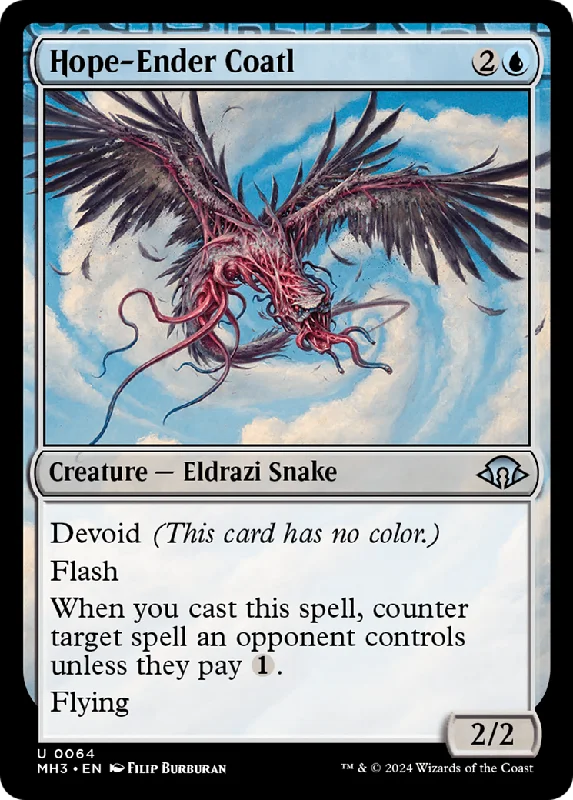 Hope-Ender Coatl (MH3-064) - Modern Horizons 3 Foil [Uncommon]