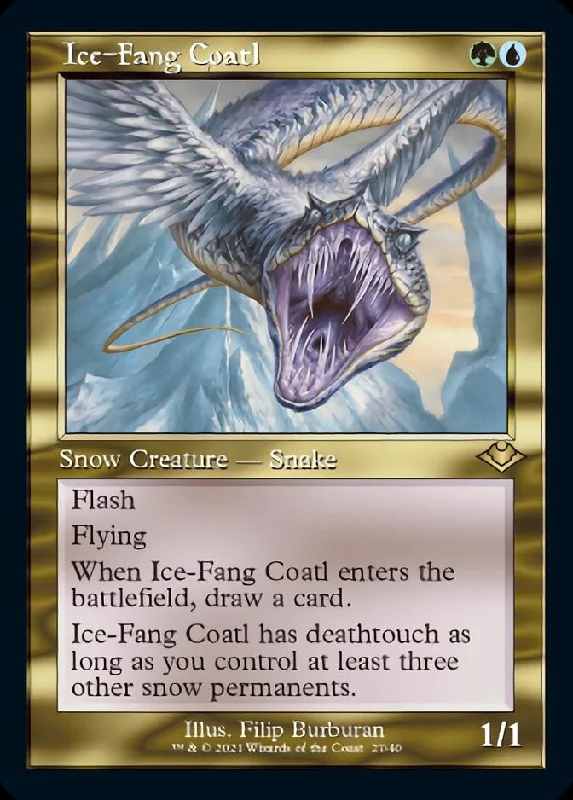 Ice-Fang Coatl (Retro) [Modern Horizons 2]