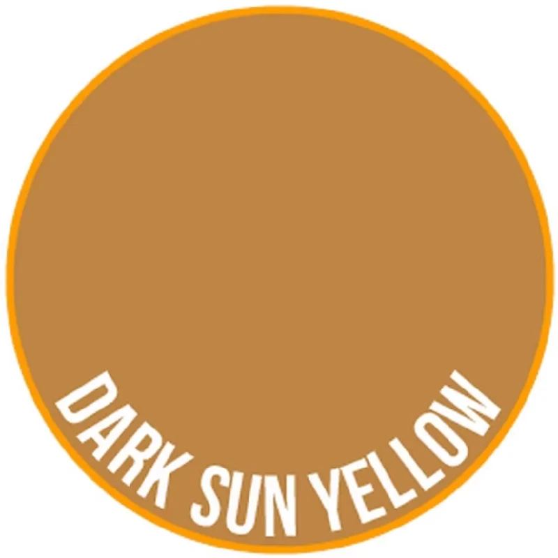 Two Thin Coats Paint: Dark Sun Yellow [15ml]