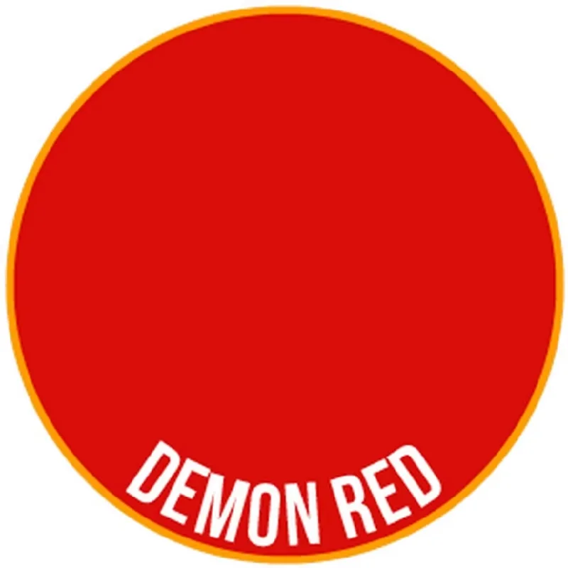 Two Thin Coats Paint: Demon Red [15ml]