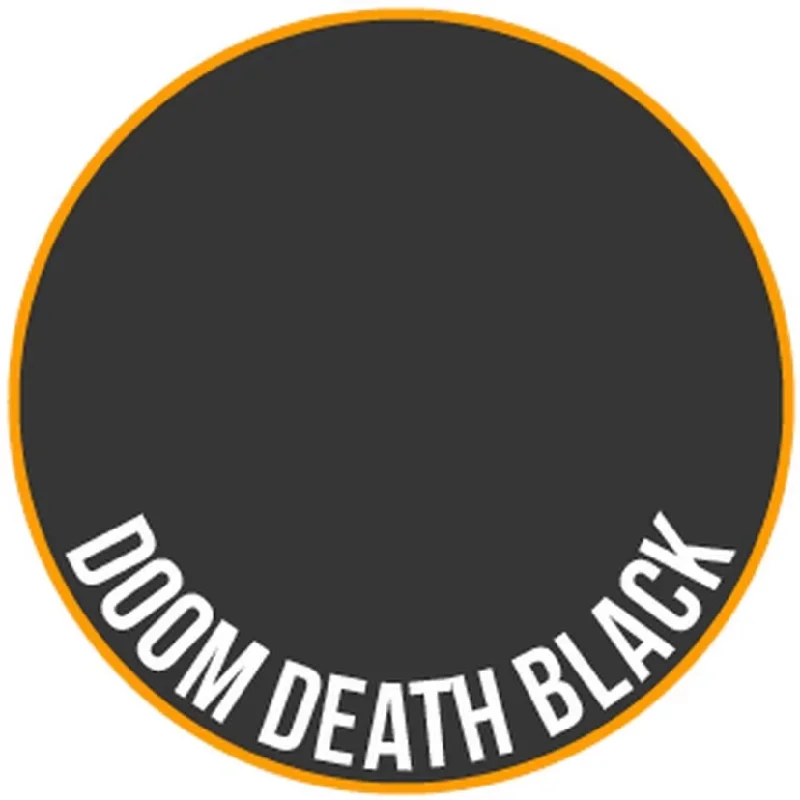 Two Thin Coats Paint: Doom Death Black [15ml]