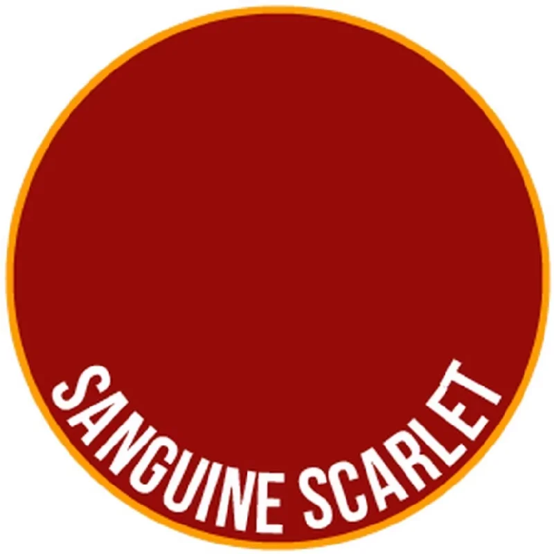 Two Thin Coats Paint: Sanguine Red [15ml]