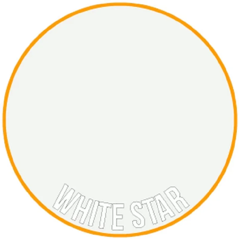 Two Thin Coats Paint: White Star [15ml]