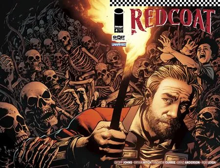 Redcoat #4 A Brian Hitch & Brad Anderson Wraparound Geoff Johns (07/17/2024) Image