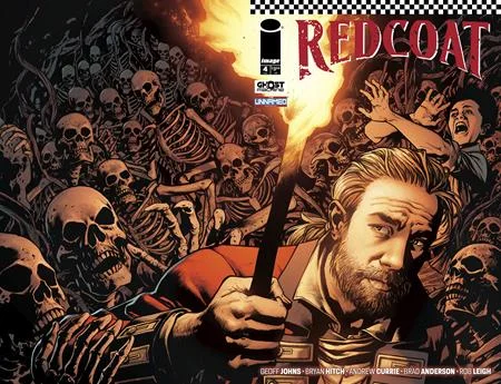 Redcoat #4 C 1:50 Bryan Hitch & Brad Anderson Wraparound Foil Variant (07/17/2024) Image