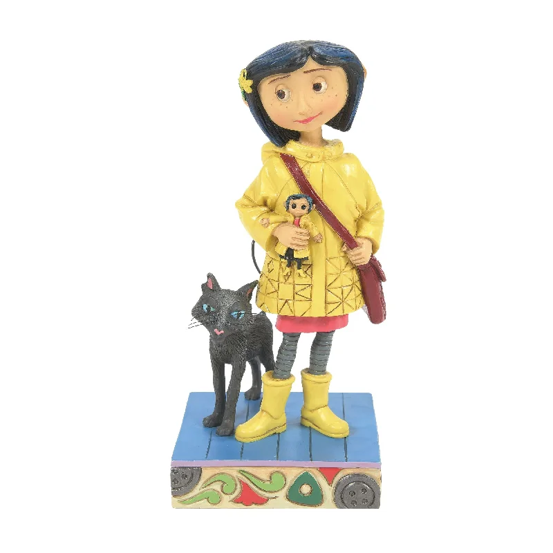 Coraline in Yellow Raincoat