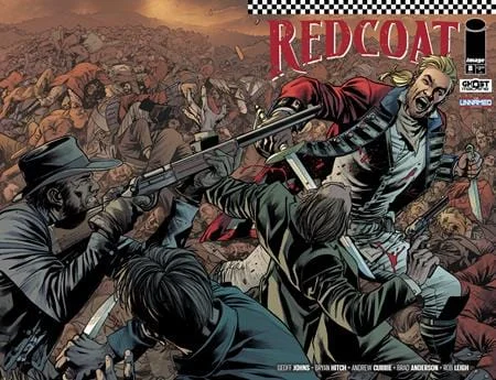 REDCOAT #8 CVR A BRYAN HITCH & BRAD ANDERSON WRPAROUND